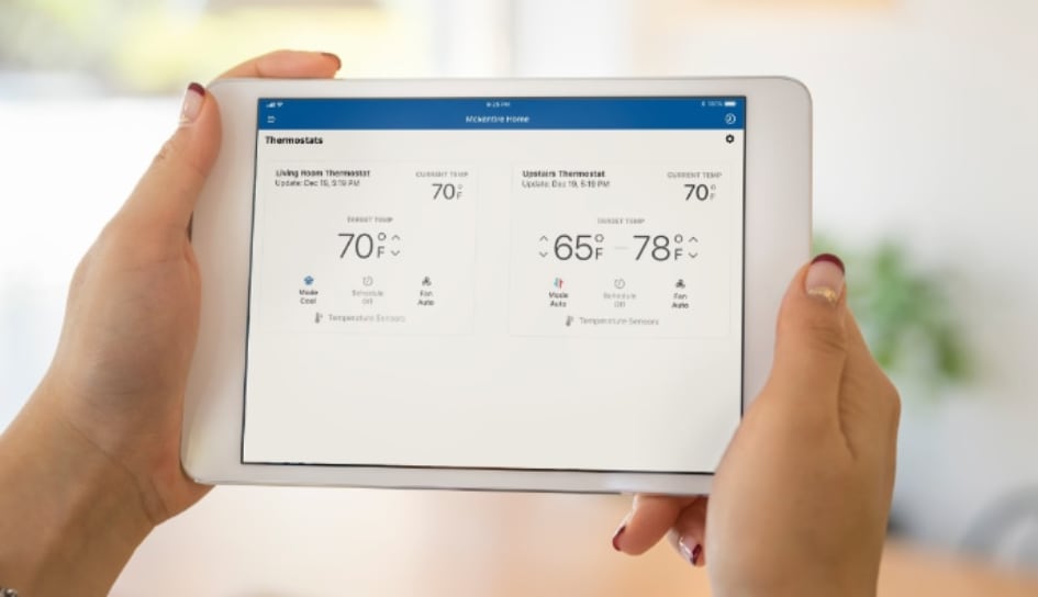 Thermostat control in Portland